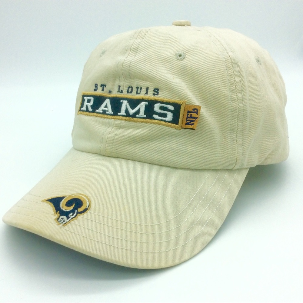 St. Louis RAMS NFL Football Ball Cap Reebok strap